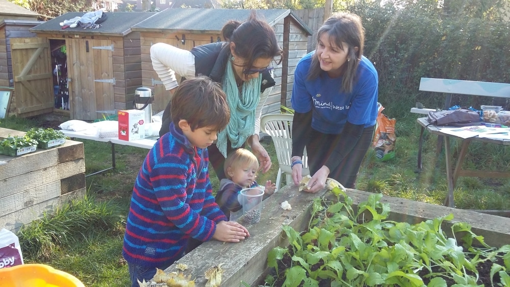 Cultivate a sense of wellbeing on Tonbridge's Let's Grow allotment